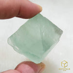 Load image into Gallery viewer, Fluorite (Green) Diamond Raw
