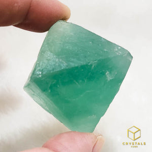 Fluorite (Green) Diamond Raw