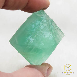 Fluorite (Green) Diamond Raw