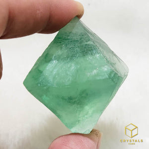 Fluorite (Green) Diamond Raw