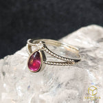 Load image into Gallery viewer, Red Garnet*** Ring - Adjustable

