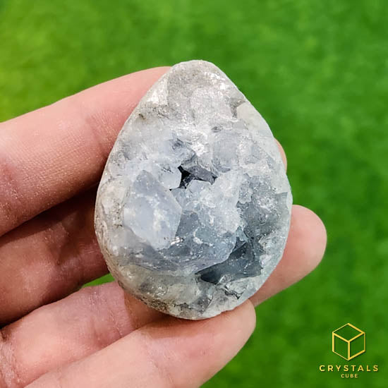 Celestite Egg Cluster