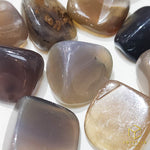 Load image into Gallery viewer, Grey Agate Tumble
