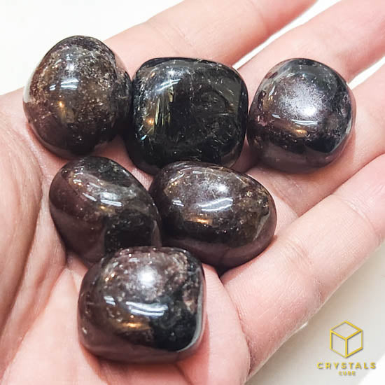 Arfvedsonite Garnet Tumble