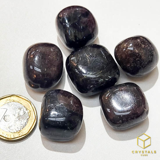 Arfvedsonite Garnet Tumble