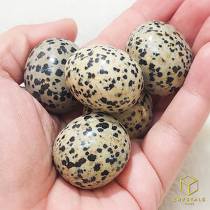 Dalmatian Jasper Round Tumble