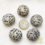 Load image into Gallery viewer, Dalmatian Jasper Round Tumble
