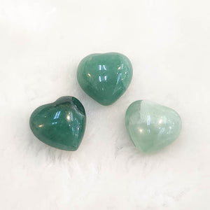 Mini Crystal Heart - Amethyst, Rose Quartz, Green Aventurine & Fluorite