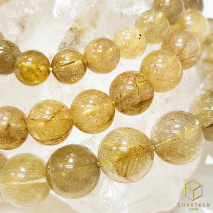 Golden Rutilated Quartz*** Bracelet