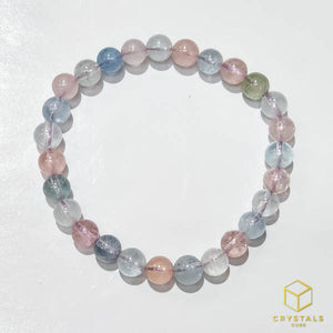 Beryl**** (Aquamarine & Morganite) Bracelet - 6.5-7mm