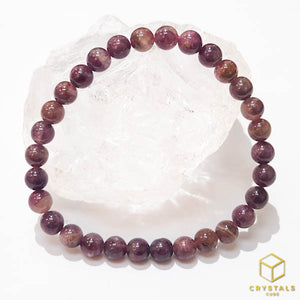 Pink/Red Tourmaline Bracelet