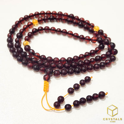 Amber 108 Mala