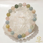 Load image into Gallery viewer, Beryl** (Aquamarine &amp; Morganite) Bracelet - 8-8.3mm
