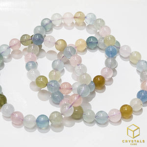 Beryl*** (Aquamarine & Morganite) Bracelet 8.5-9mm