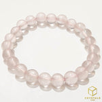 Load image into Gallery viewer, Rose Quartz (Clear) Bracelet
