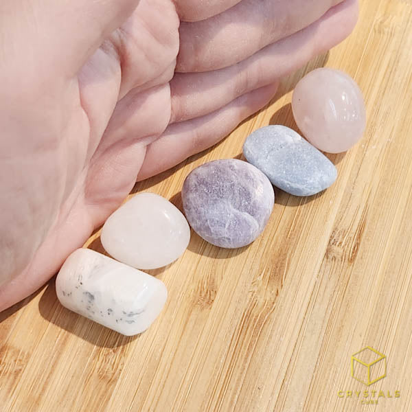 ENCHANTED Inner Peace Crystal Pouch