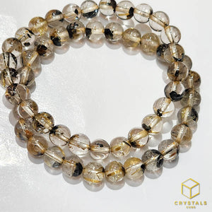 Golden Rutilated Quartz*** Bracelet - Clear