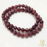 Load image into Gallery viewer, Ruby* Faceted Bracelet

