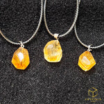 Load image into Gallery viewer, Citrine Faceted Pendant
