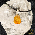 Load image into Gallery viewer, Citrine Faceted Pendant
