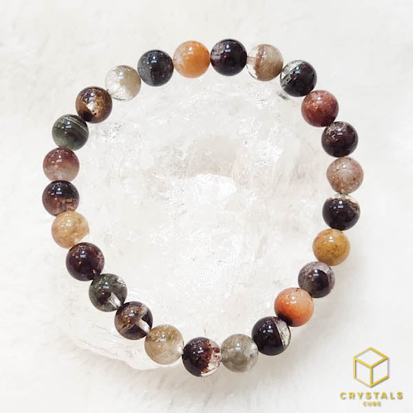 Multicolor Phantom Quartz Bracelet