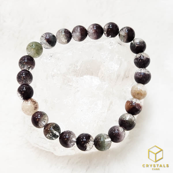 Multicolor Phantom Quartz Bracelet