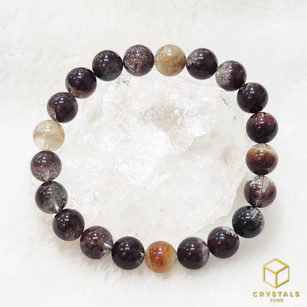 Multicolor Phantom Quartz Bracelet