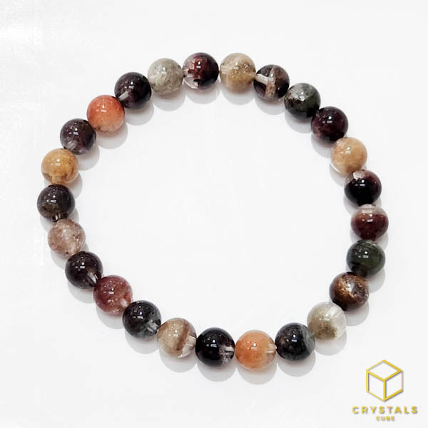 Multicolor Phantom Quartz Bracelet