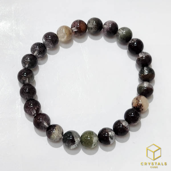 Multicolor Phantom Quartz Bracelet