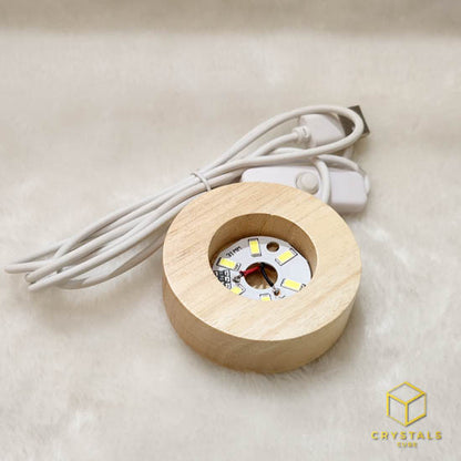Selenite Point LED Lamp