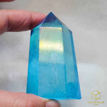 Aqua Aura Quartz Point LED Lamp
