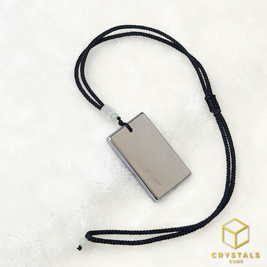 Terahertz Stone Pendant - Rectangle