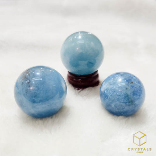Aquamarine*** (Premium) Sphere