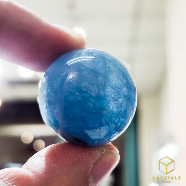 Aquamarine*** (Premium) Sphere