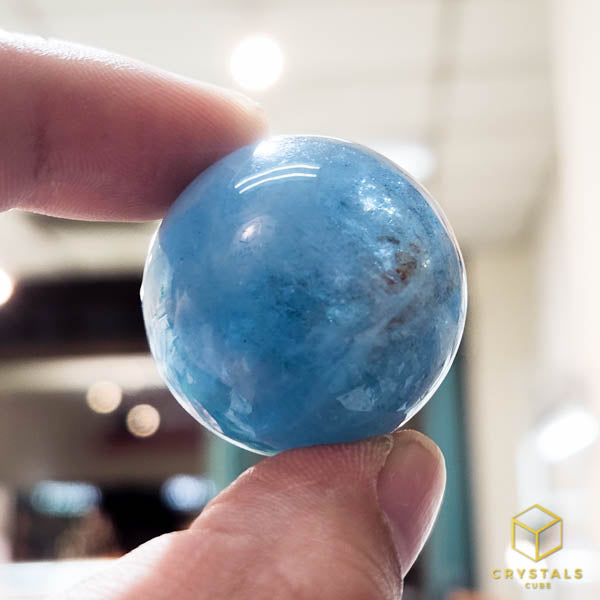 Aquamarine*** (Premium) Sphere