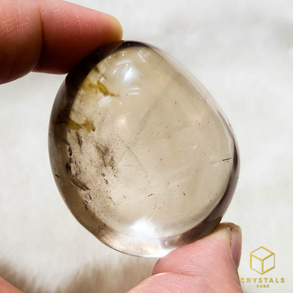 Smokey Quartz Palm Stone