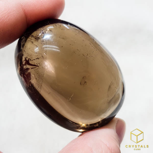 Smokey Quartz Palm Stone