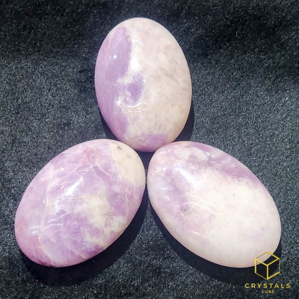 Lepidolite Palm Stone