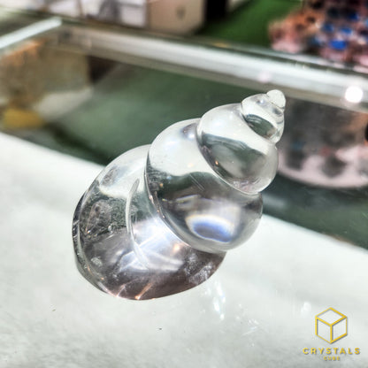 Clear Quartz Seashell