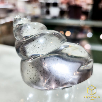 Clear Quartz Seashell