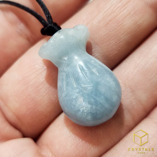 Aquamarine Money Bag Pendant