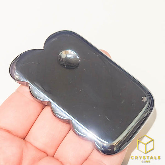 Terahertz Stone Gua Sha Massage Plate - Scalp