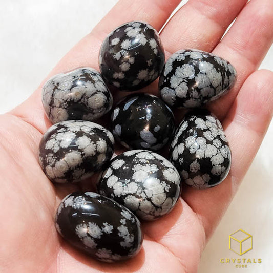 Snowflake Obsidian Tumble