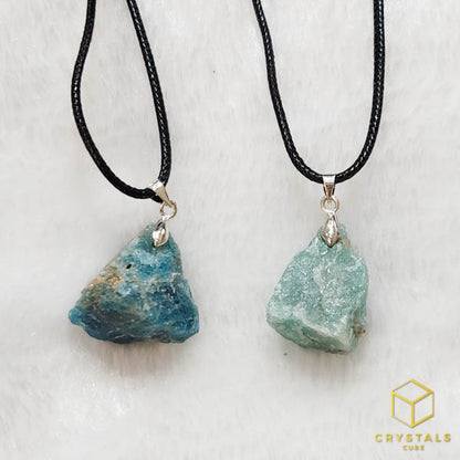 Raw Crystal Pendant - Clear Quartz, Amethyst, Labradorite, Sodalite, Apatite, Amazonite, Rose Quartz, Green Amethyst, Fluorite & Smokey Quartz