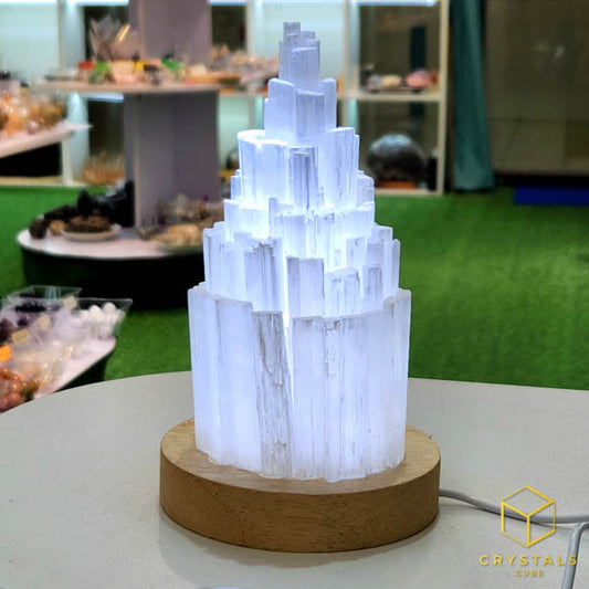 Selenite Sticks LED Lamp