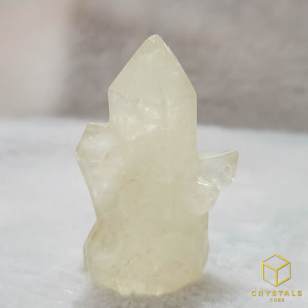 Crystal Cluster Carving - Amethyst, Citrine & Rose Quartz