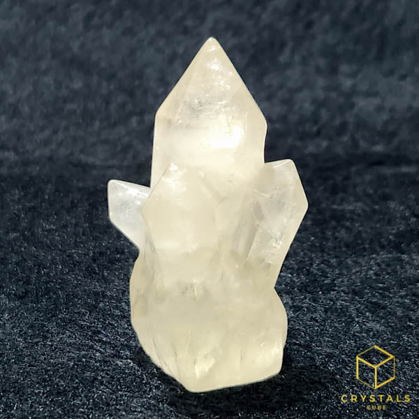 Crystal Cluster Carving - Amethyst, Citrine & Rose Quartz