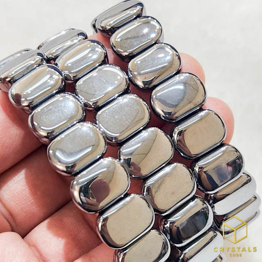 Terahertz Stone Flat Bracelet