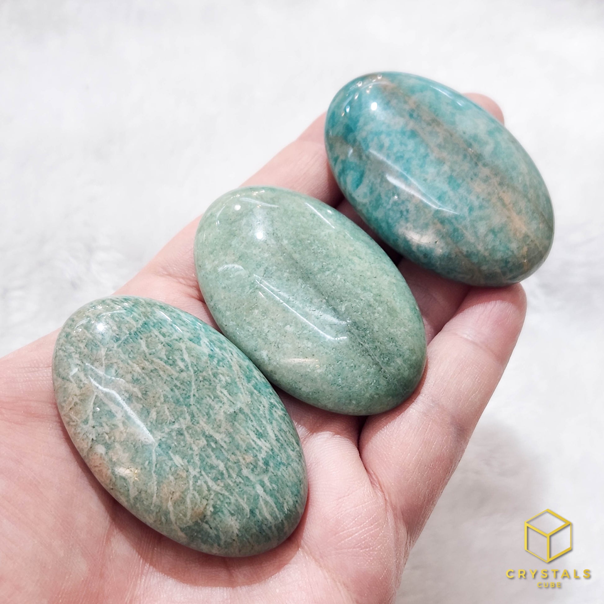 Amazonite Palm Stone