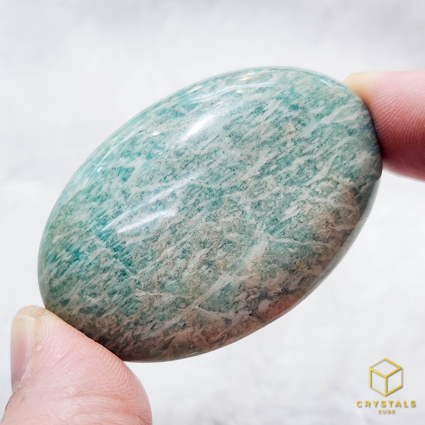 Amazonite Palm Stone